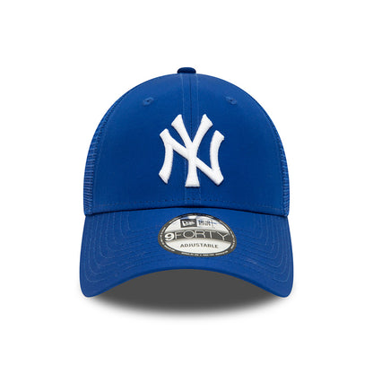 Gorra Trucker 9FORTY MLB Home Field New York Yankees de New Era - Azul Real-Blanco