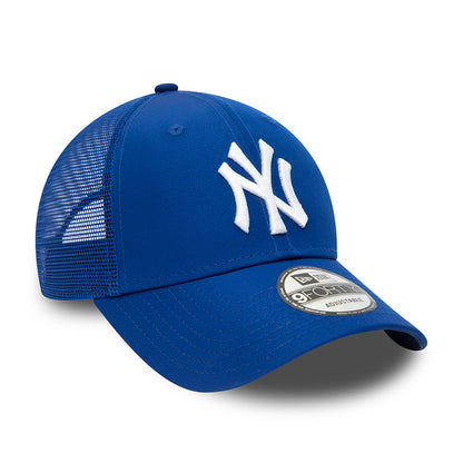 Gorra Trucker 9FORTY MLB Home Field New York Yankees de New Era - Azul Real-Blanco