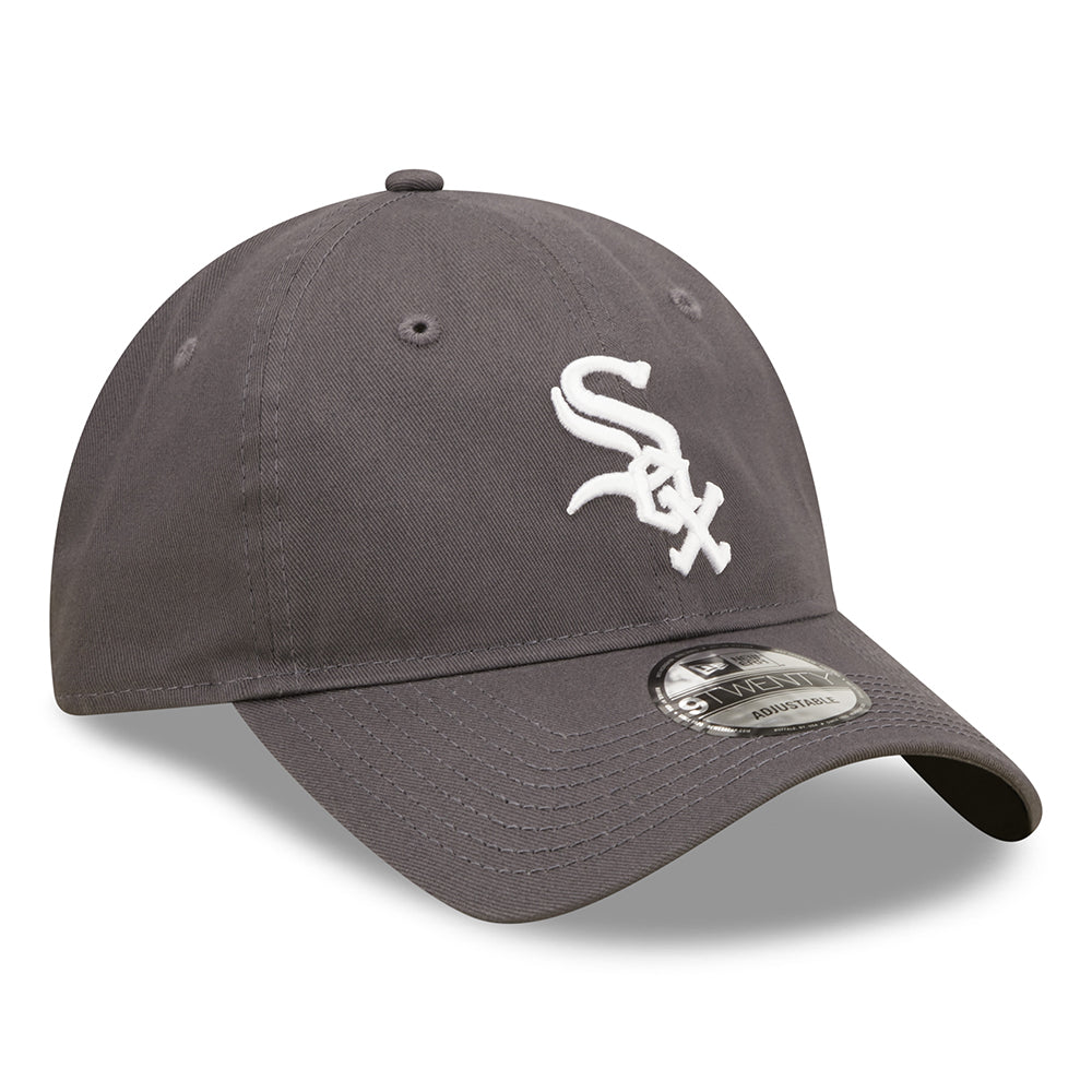 Gorra de béisbol 9TWENTY MLB League Essential Chicago White Sox de New Era - Grafito-Blanco