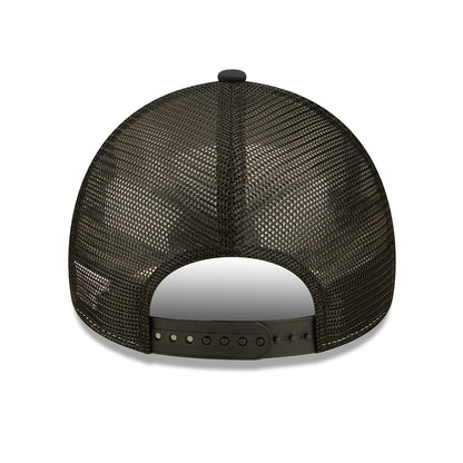 Gorra Trucker 9FORTY Repreve US State Wordmark New York de New Era - Negro-Blanco