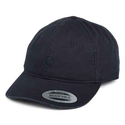 Gorra de béisbol Madison Logo de Carhartt WIP - Azul Marino sobre Azul Marino