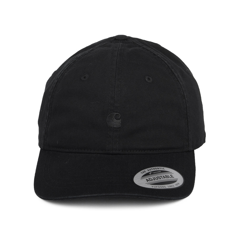 Gorra de béisbol Madison Logo de Carhartt WIP - Negro sobre Negro