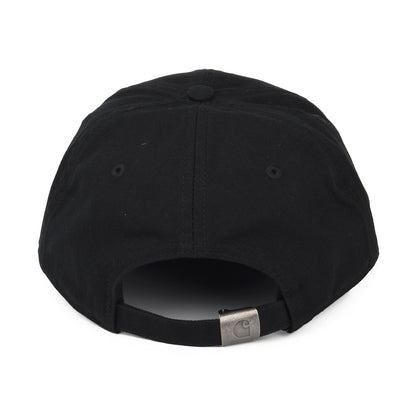 Gorra de béisbol Delray de sarga de algodón de Carhartt WIP - Negro