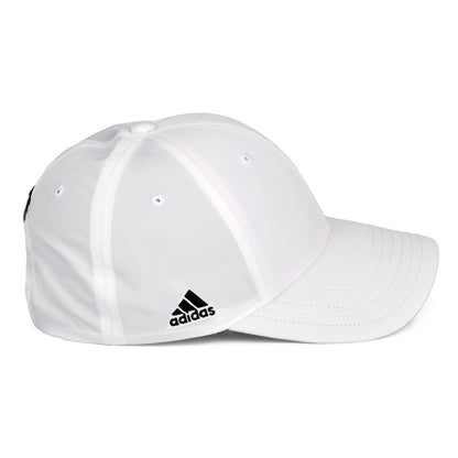 Gorra de béisbol niños Performance monocromático Reciclado de Adidas - Blanco
