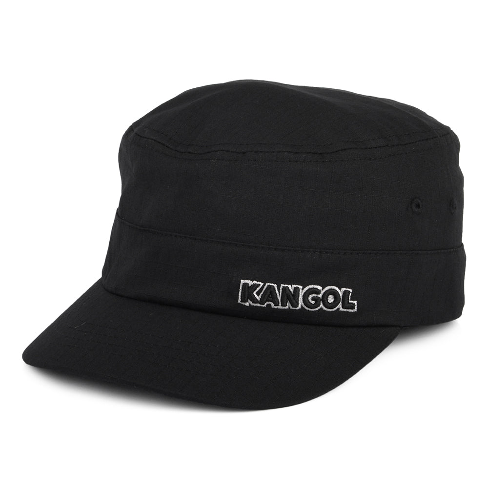 Gorra militar Flexfit de Ripstop de Kangol - Negro