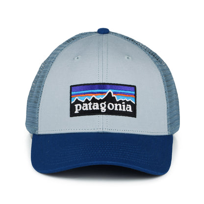 Gorra Trucker P-6 Logo LoPro de algodón orgánico de Patagonia - Azul Claro-Azul