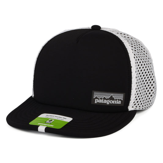 Gorra Trucker Duckbill XVIII reciclado de Patagonia - Negro