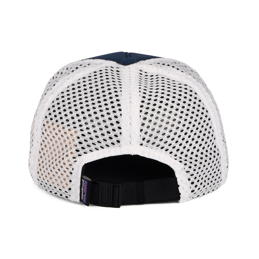 Gorra Trucker Lost And Found Duckbill Shorty reciclado de Patagonia - Azul-Blanco