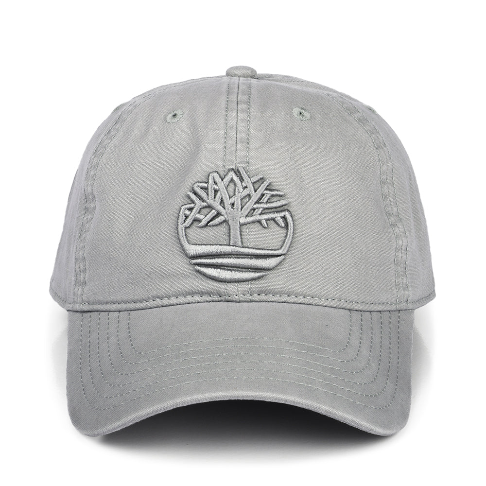 Gorra de béisbol Soundview de lona de algodón de Timberland - Gris Claro