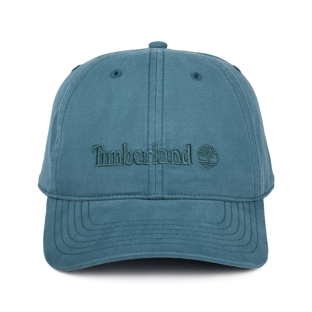 Gorra de béisbol Cooper Hill de lona de algodón de Timberland - Azul Mar