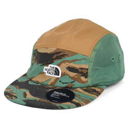 Gorra 5 paneles Class V Camp reciclado de The North Face - Verde-Camuflaje