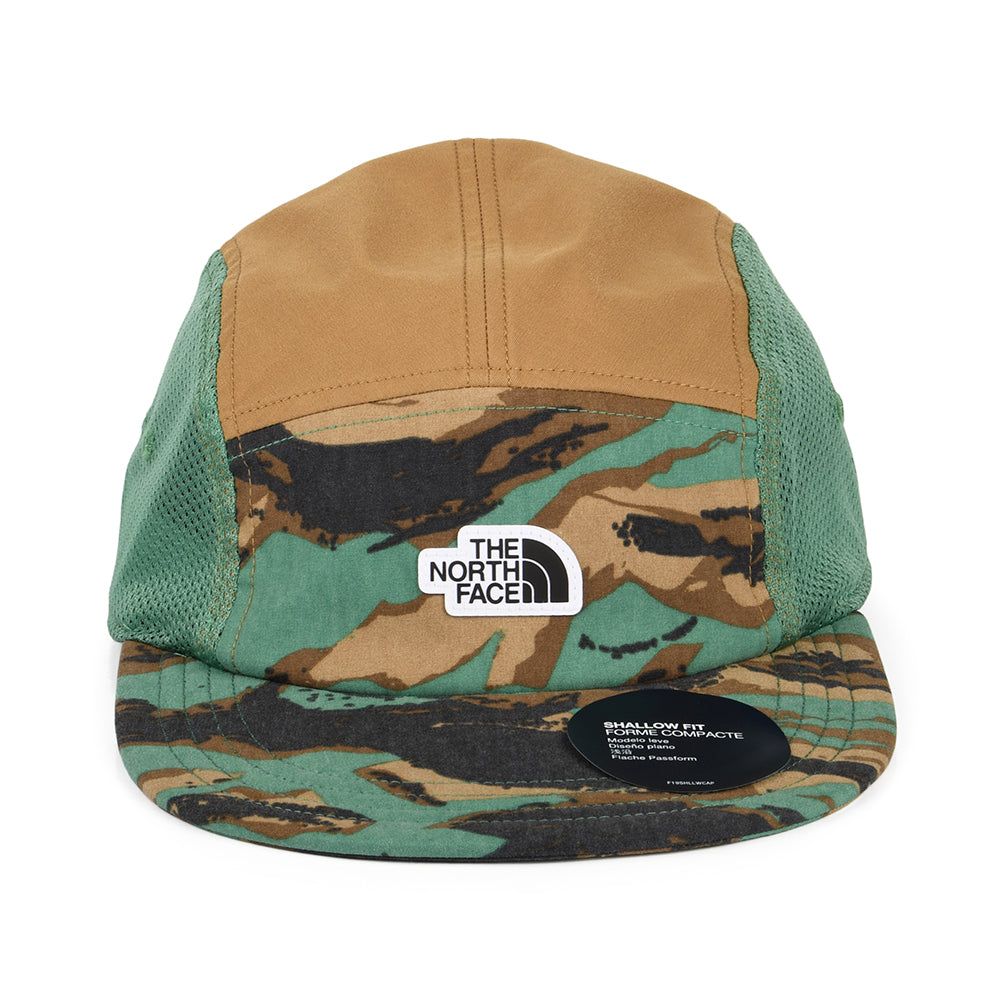 Gorra 5 paneles Class V Camp reciclado de The North Face - Verde-Camuflaje