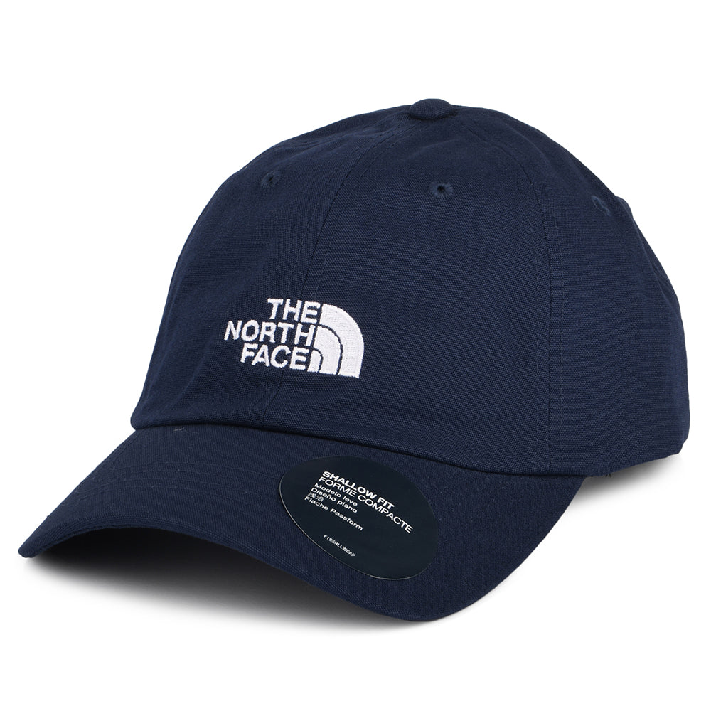 Gorra de béisbol Norm de algodón de The North Face - Azul Marino