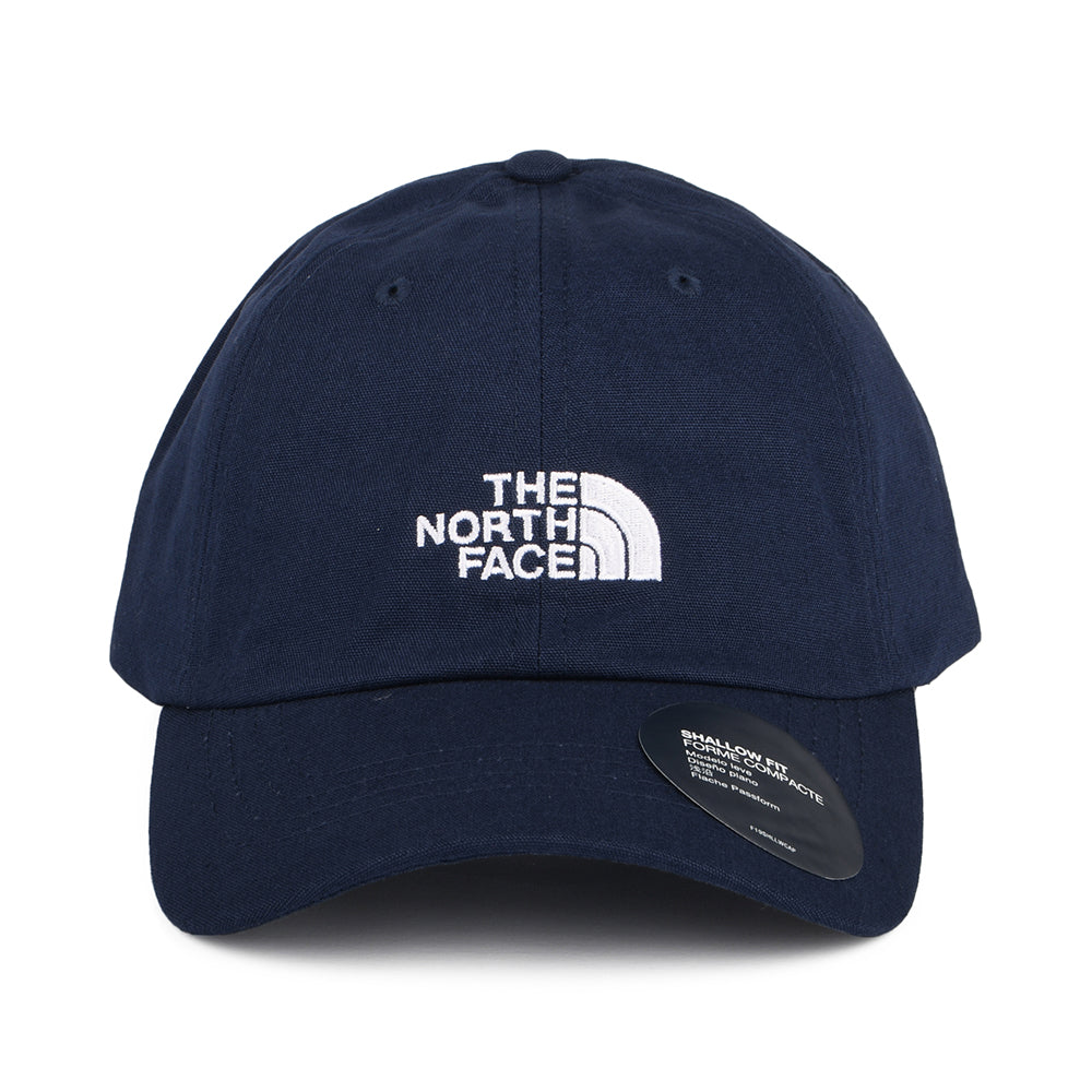 Gorra de béisbol Norm de algodón de The North Face - Azul Marino