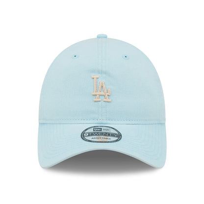Gorra de béisbol 9TWENTY MLB Mini Logo L.A. Dodgers de New Era - Azul Claro-Blanco