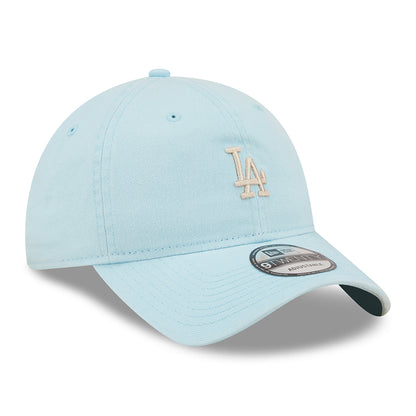 Gorra de béisbol 9TWENTY MLB Mini Logo L.A. Dodgers de New Era - Azul Claro-Blanco