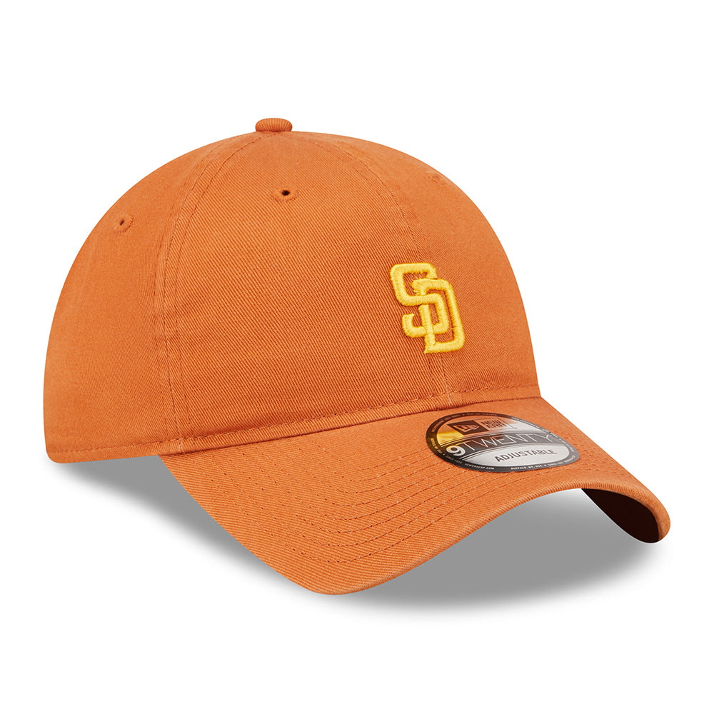 Gorra de béisbol 9TWENTY MLB Mini Logo San Diego Padres de New Era - Ocre-Amarillo