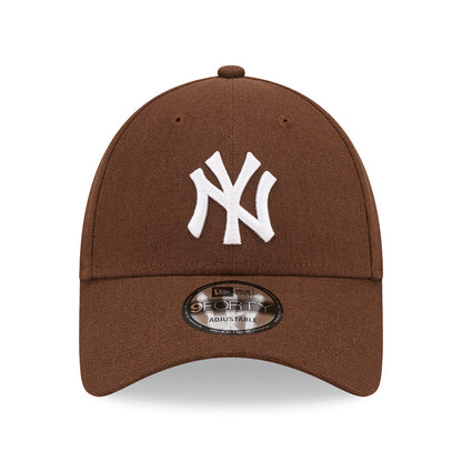 Gorra de béisbol 9FORTY MLB Linen New York Yankees de New Era - Ladrillo-Blanco