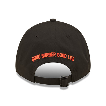 Gorra de béisbol 9FORTY Repreve NE Food Icon Burger de New Era - Negro