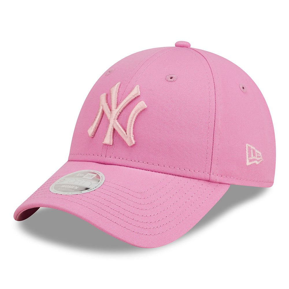 Gorra de béisbol 9FORTY MLB League Essential New York Yankees de New Era - Rosa-Rosa Claro