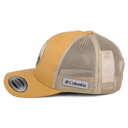 Gorra Trucker con malla de Columbia - Mostaza