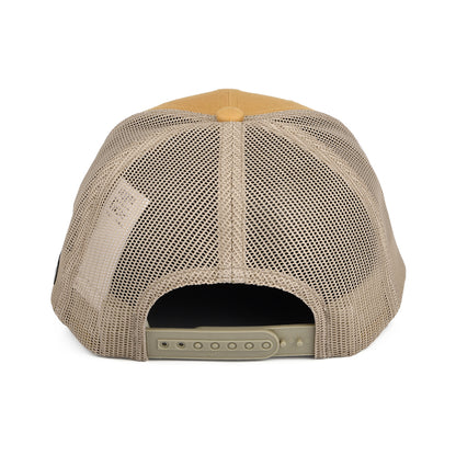 Gorra Trucker con malla de Columbia - Mostaza