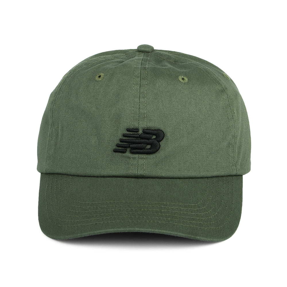 Gorra de béisbol Classic NB visera curvada de New Balance - Verde Oliva
