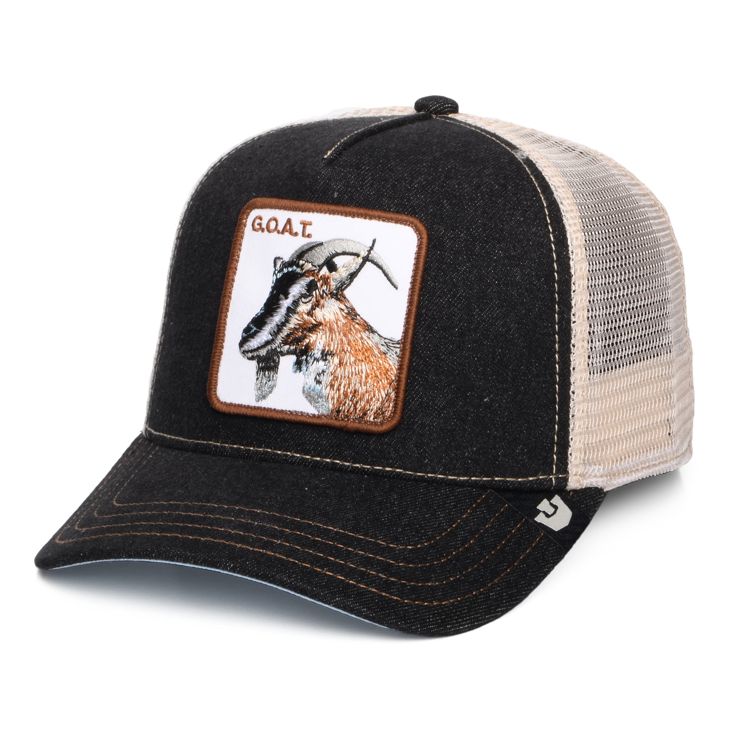 Gorra Trucker Goat de Goorin - Antracita