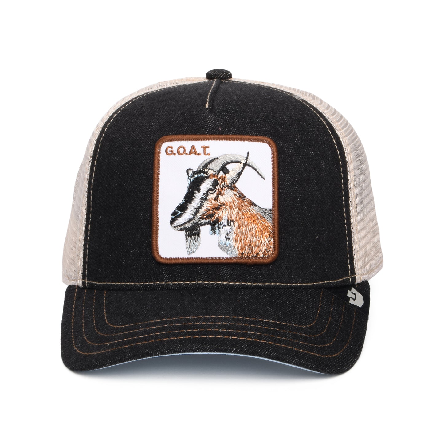 Gorra Trucker Goat de Goorin - Antracita
