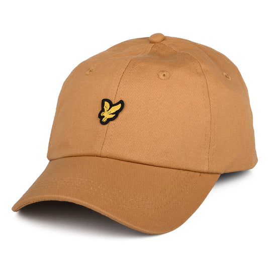 Gorra de béisbol Vintage de Lyle & Scott - Rojo Óxido
