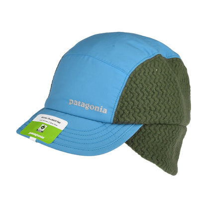 Gorra de béisbol Invierno Duckbill con orejeras de Patagonia - Azul-Gris