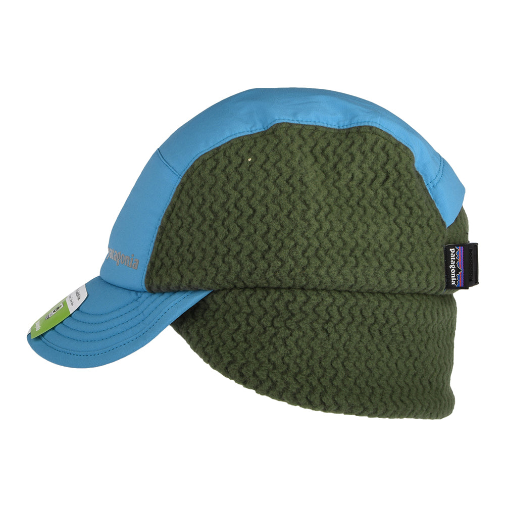 Gorra de béisbol Invierno Duckbill con orejeras de Patagonia - Azul-Gris
