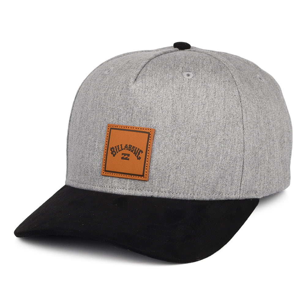 Gorra Snapback Stacked de Billabong - Gris Jaspeado