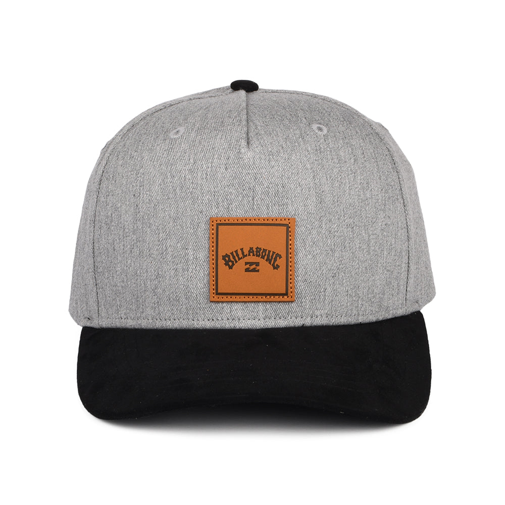 Gorra Snapback Stacked de Billabong - Gris Jaspeado