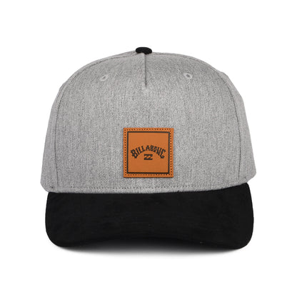 Gorra Snapback Stacked de Billabong - Gris Jaspeado