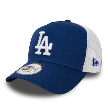 Gorra Trucker A-Frame MLB Clean Trucker L.A. Dodgers de New Era - Azul Real-Blanco