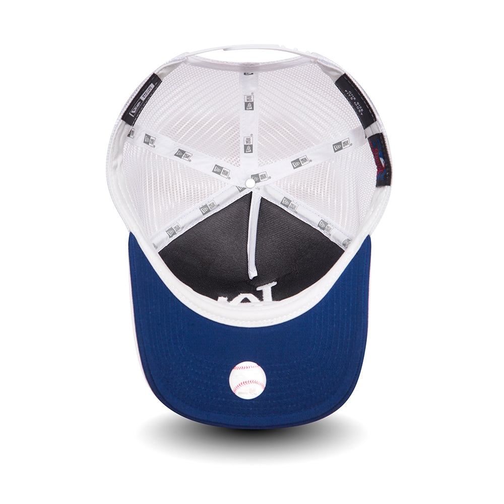Gorra Trucker A-Frame MLB Clean Trucker L.A. Dodgers de New Era - Azul Real-Blanco