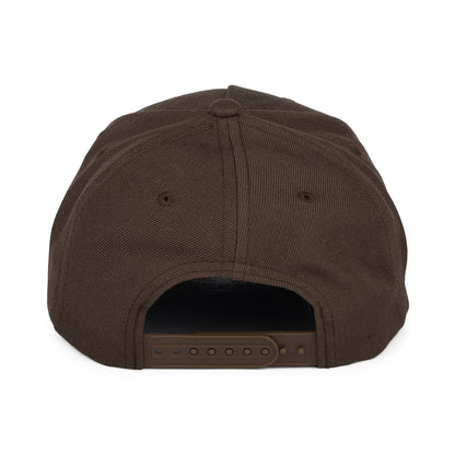 Gorra Snapback Linwood C NetPlus MP de Brixton - Marrón Oscuro