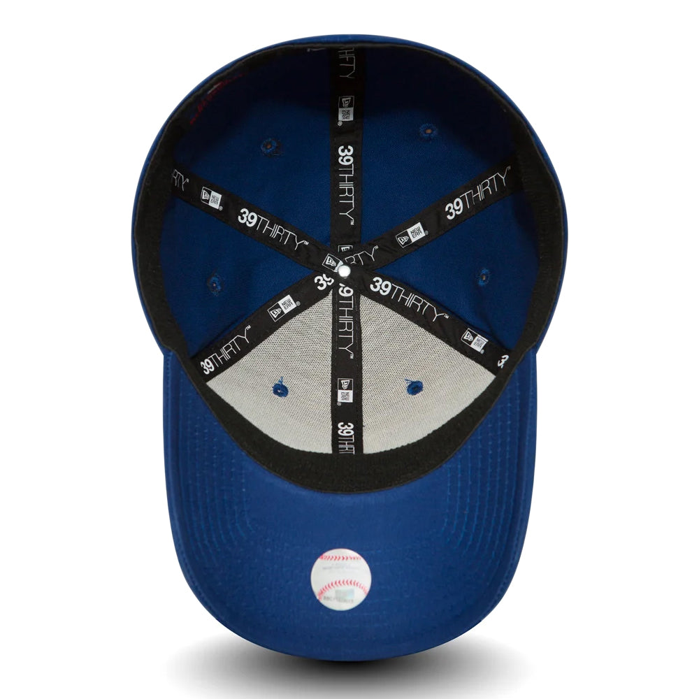 Gorra de béisbol 39THIRTY MLB League Essential L.A. Dodgers de New Era - Azul Real-Blanco