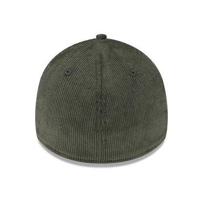 Gorra de béisbol 39THIRTY Stretch Cord Tottenham Hotspur FC de New Era - Verde Oliva