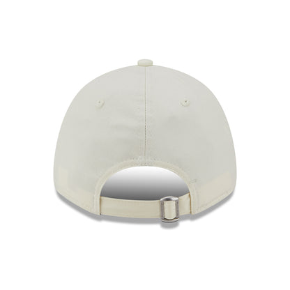 Gorra de béisbol 9FORTY de temporada Manchester United FC de New Era - Blanco Roto-Rojo Cardenal