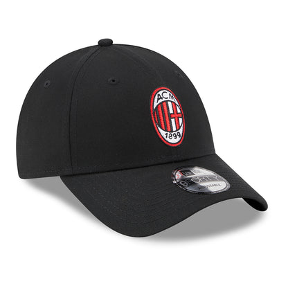 Gorra de béisbol 9FORTY Core AC Milan de New Era - Negro