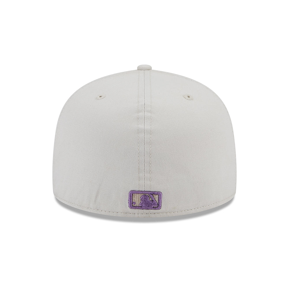 Gorra de béisbol 59FIFTY MLB League Essential L.A. Dodgers de New Era - Piedra-Morado