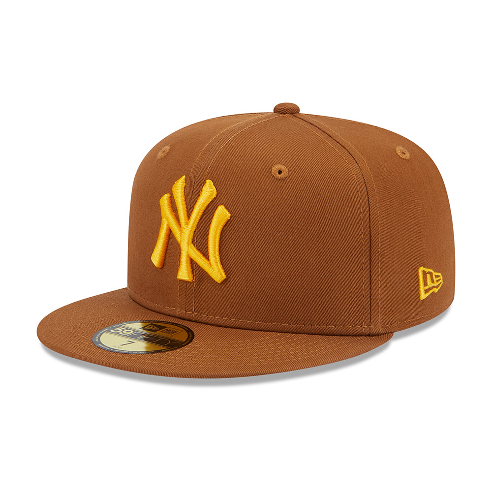 Gorra de béisbol 59FIFTY MLB League Essential New York Yankees de New Era - Tofe-Amarillo