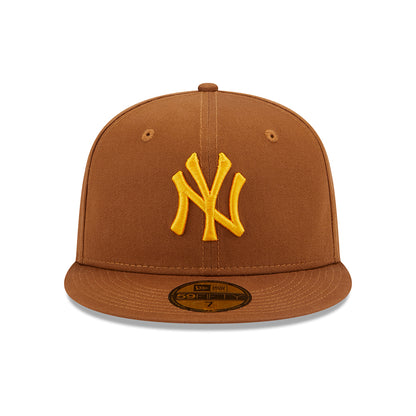 Gorra de béisbol 59FIFTY MLB League Essential New York Yankees de New Era - Tofe-Amarillo