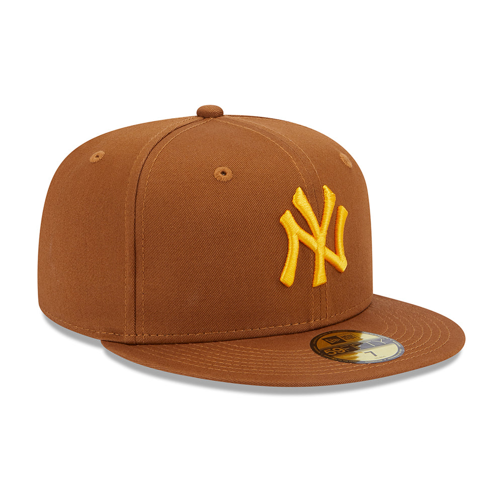 Gorra de béisbol 59FIFTY MLB League Essential New York Yankees de New Era - Tofe-Amarillo