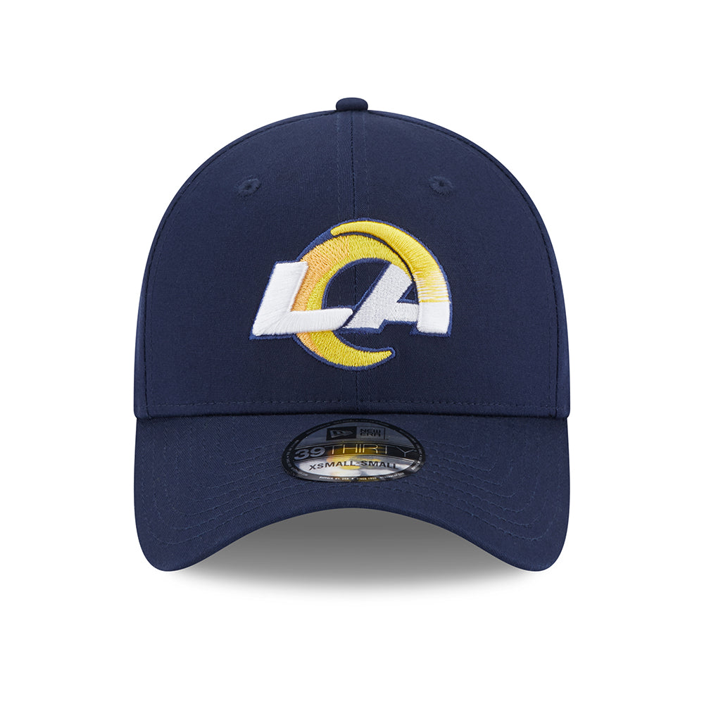 Gorra de béisbol 39THIRTY NFL Comfort Los Angeles Rams de New Era - Azul Marino