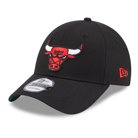Gorra de béisbol 9FORTY NBA Team Side Patch Chicago Bulls de New Era - Negro