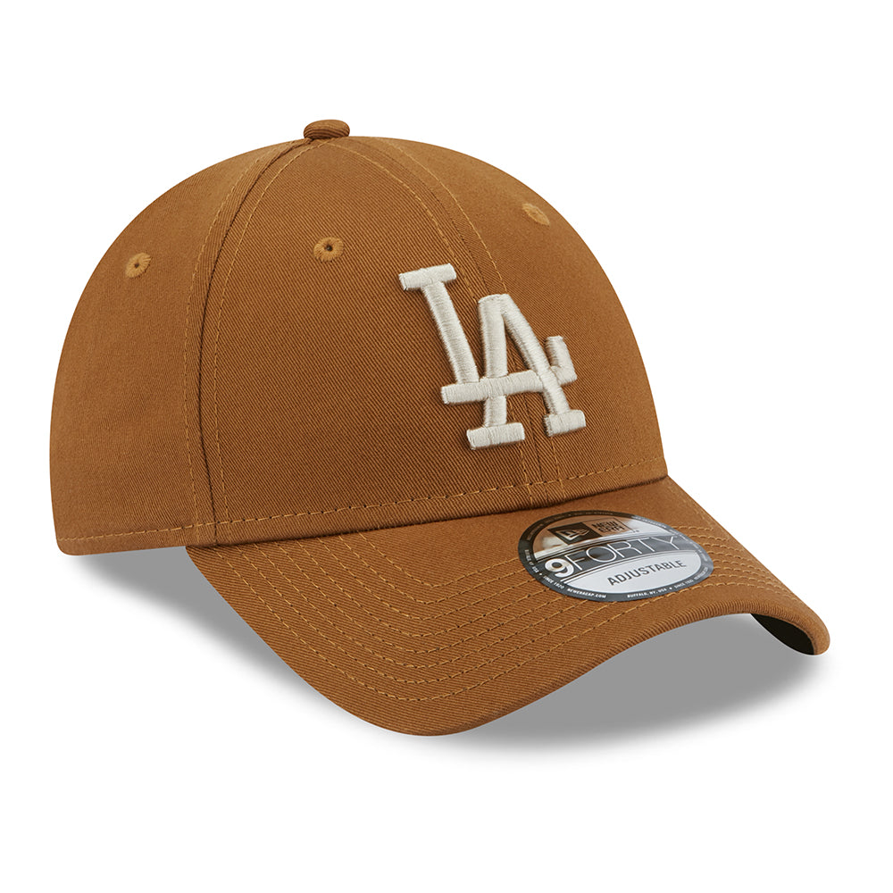 Gorra de béisbol 9FORTY MLB League Essential L.A. Dodgers de New Era - Tofe-Piedra