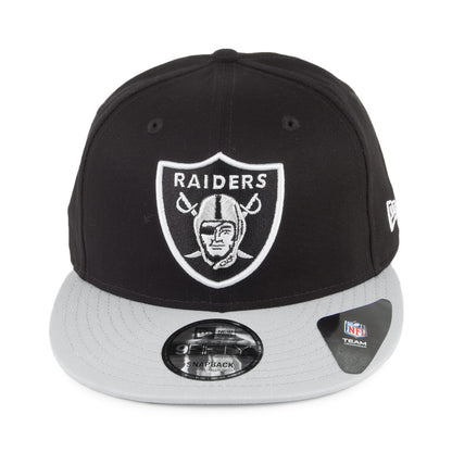 Gorra 9FIFTY Super Snap Oakland Raiders de New Era - Negro-Gris